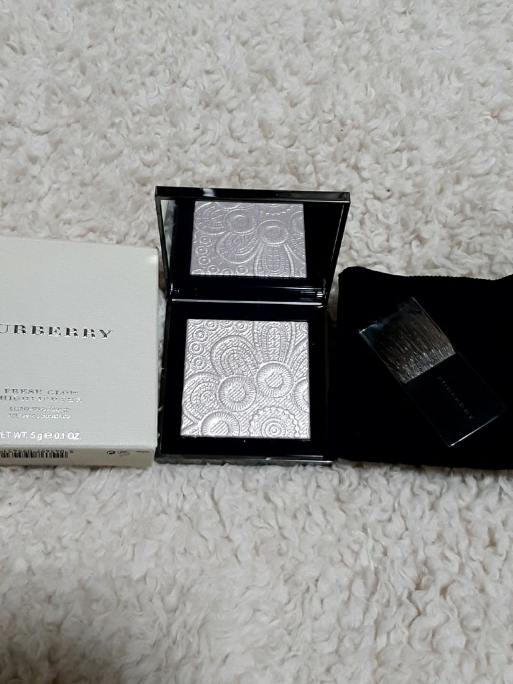 フレッシュグロウ ハイライター/Burberry Beauty/パウダーハイライトを使ったクチコミ(4枚目)