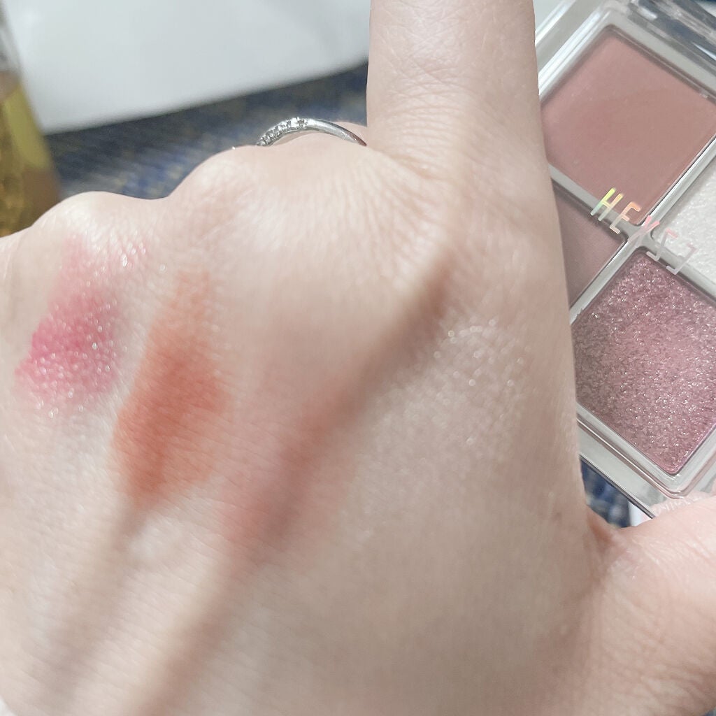 アイランドアドベンチャー4アイシャドウ/HEXZE(ヘックスゼ)/アイシャドウパレットを使ったクチコミ(1枚目)