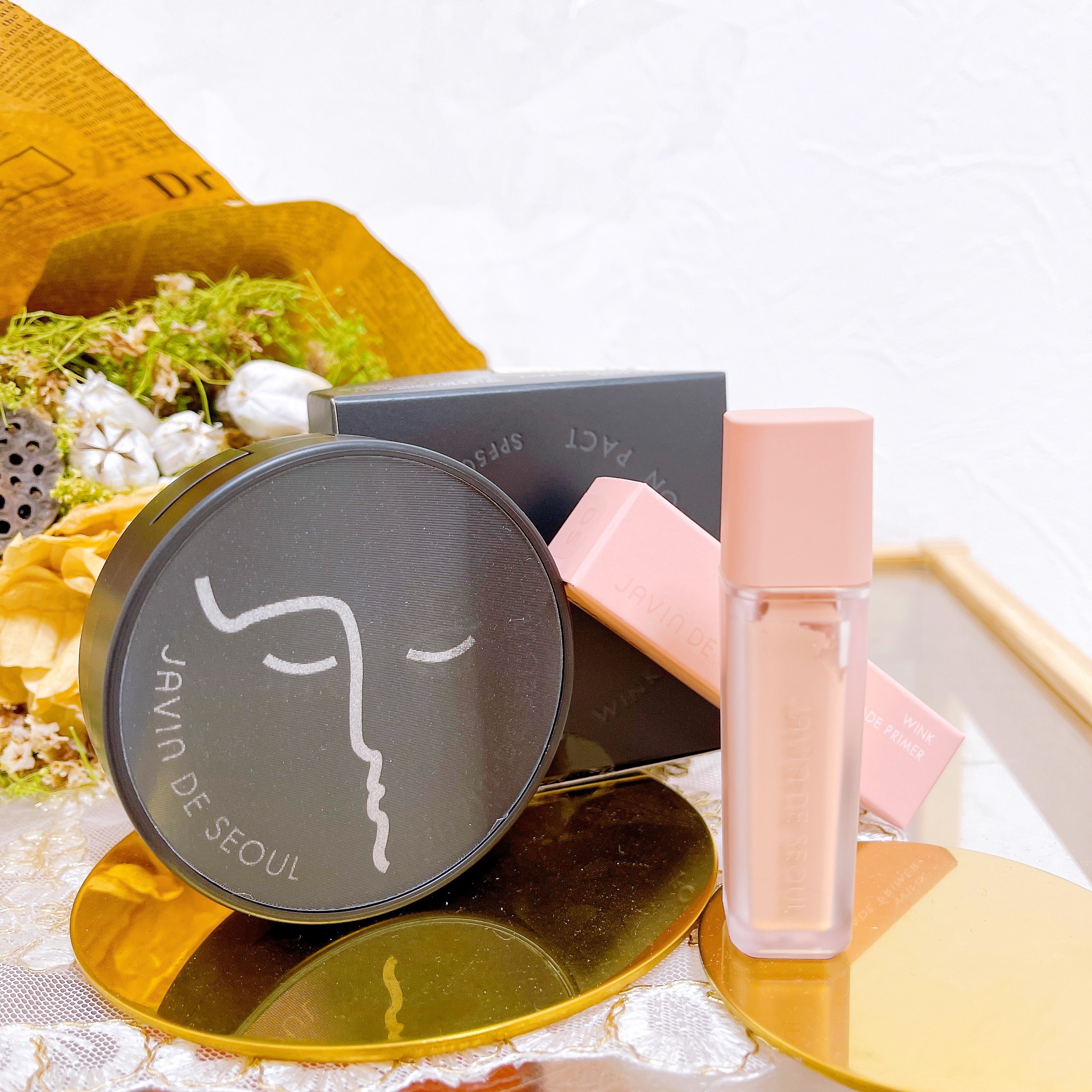 ジャビンドゥソウル ウインクファンデーションパクト/Javin De Seoul/クッションファンデーションを使ったクチコミ（1枚目）