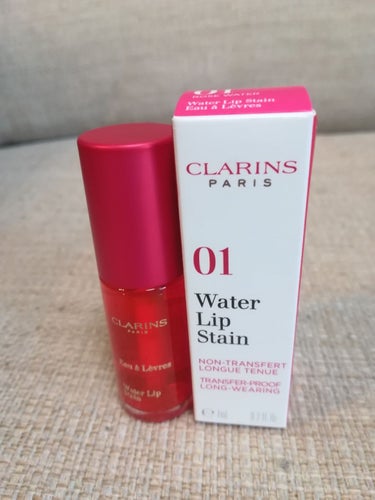 ウォーターリップ ステイン/CLARINS/リップケア・リップクリームを使ったクチコミ（1枚目）