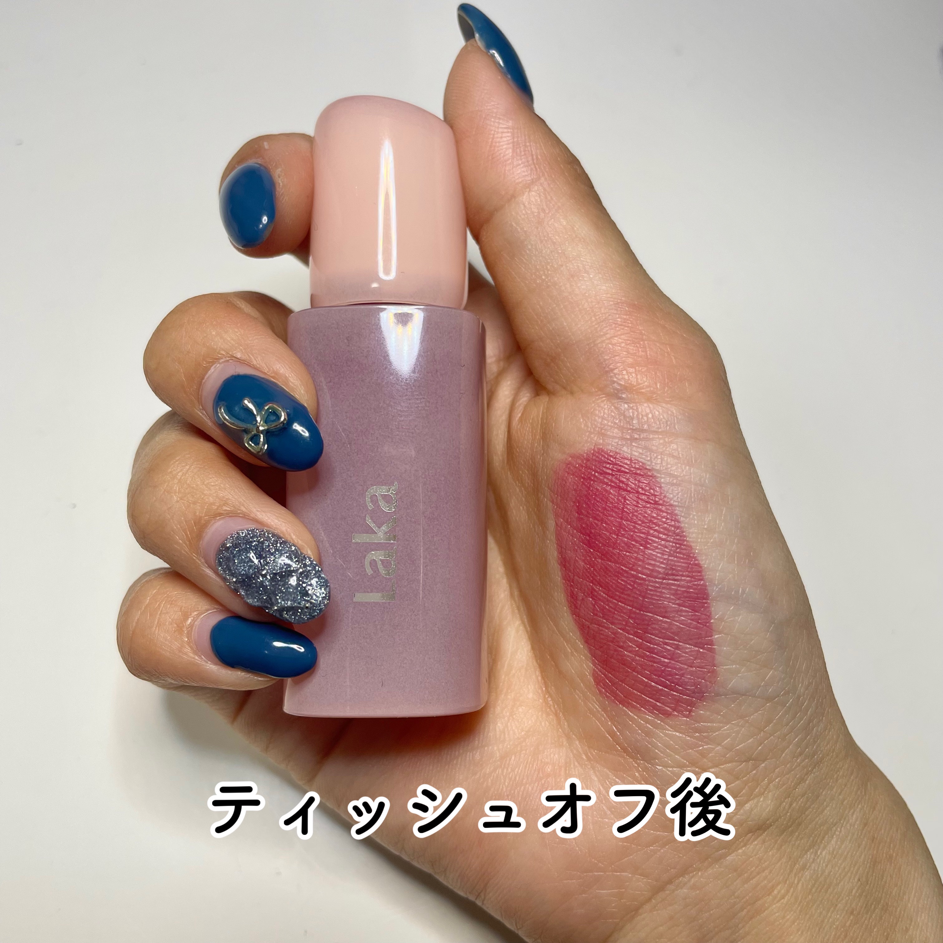 ポッピングバルーンティント 502 スパンキー/Laka/リップティントを使ったクチコミ（3枚目）