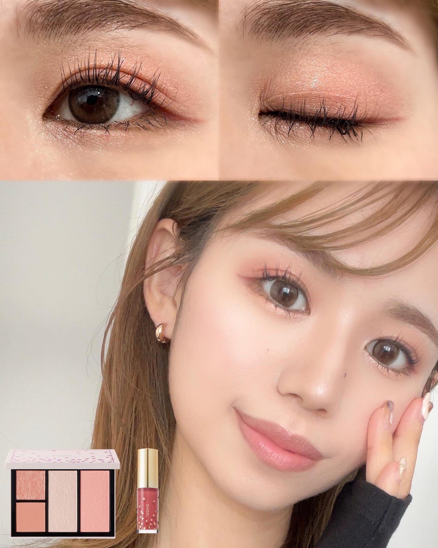 アイデザイナー/SNIDEL BEAUTY/アイシャドウパレットを使ったクチコミ(8枚目)