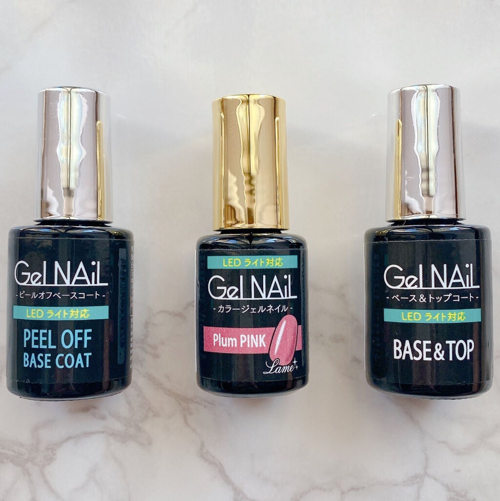 ジェルネイル(ライト対応)/セリア/ジェルネイルを使ったクチコミ(2枚目)