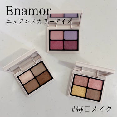 ニュアンスカラーアイズ/Enamor/アイシャドウパレットを使ったクチコミ（1枚目）