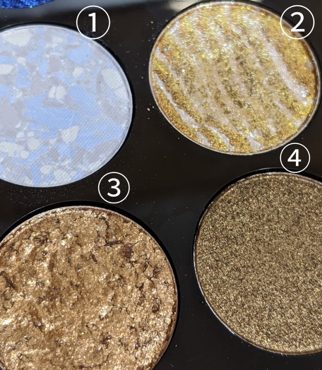 大英博物館 エジプトシリーズ アイシャドウパレット/ZEESEA/アイシャドウパレットを使ったクチコミ（2枚目）