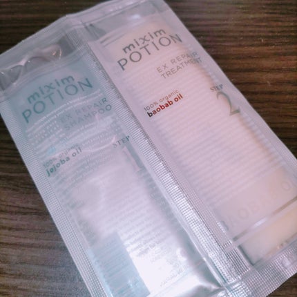 リペアシャンプー/ヘアトリートメント/mixim POTION/シャンプー・コンディショナーを使ったクチコミ(1枚目)