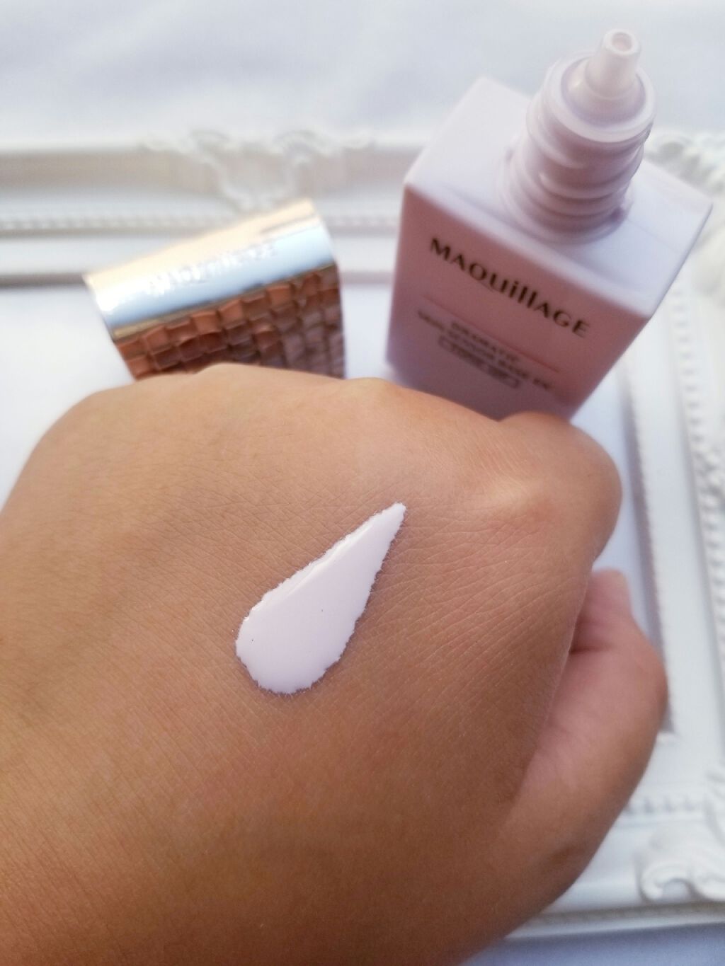 ドラマティックスキンセンサーベース EX/マキアージュ/化粧下地を使ったクチコミ（3枚目）