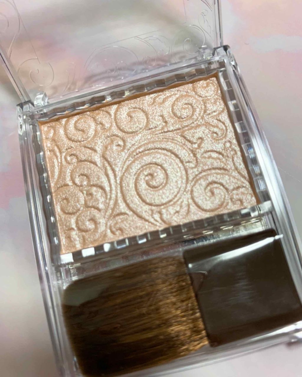 パールグロウハイライト/CEZANNE/パウダーハイライトを使ったクチコミ(1枚目)