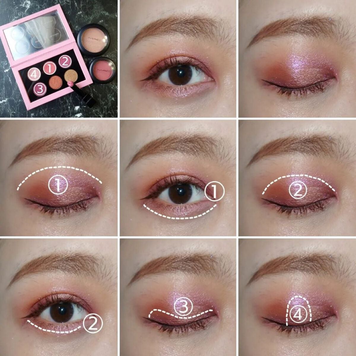 MTHRSHP: ROSE DECADENCE/PAT McGRATH LABS/アイシャドウパレットを使ったクチコミ(4枚目)