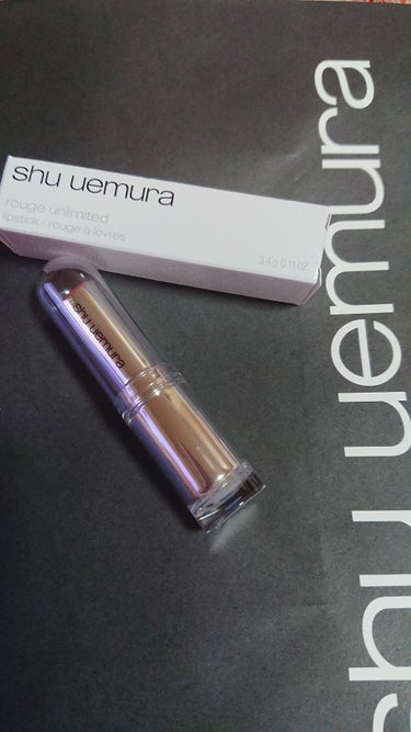 ルージュ アンリミテッド BG 965/shu uemura/口紅を使ったクチコミ（2枚目）