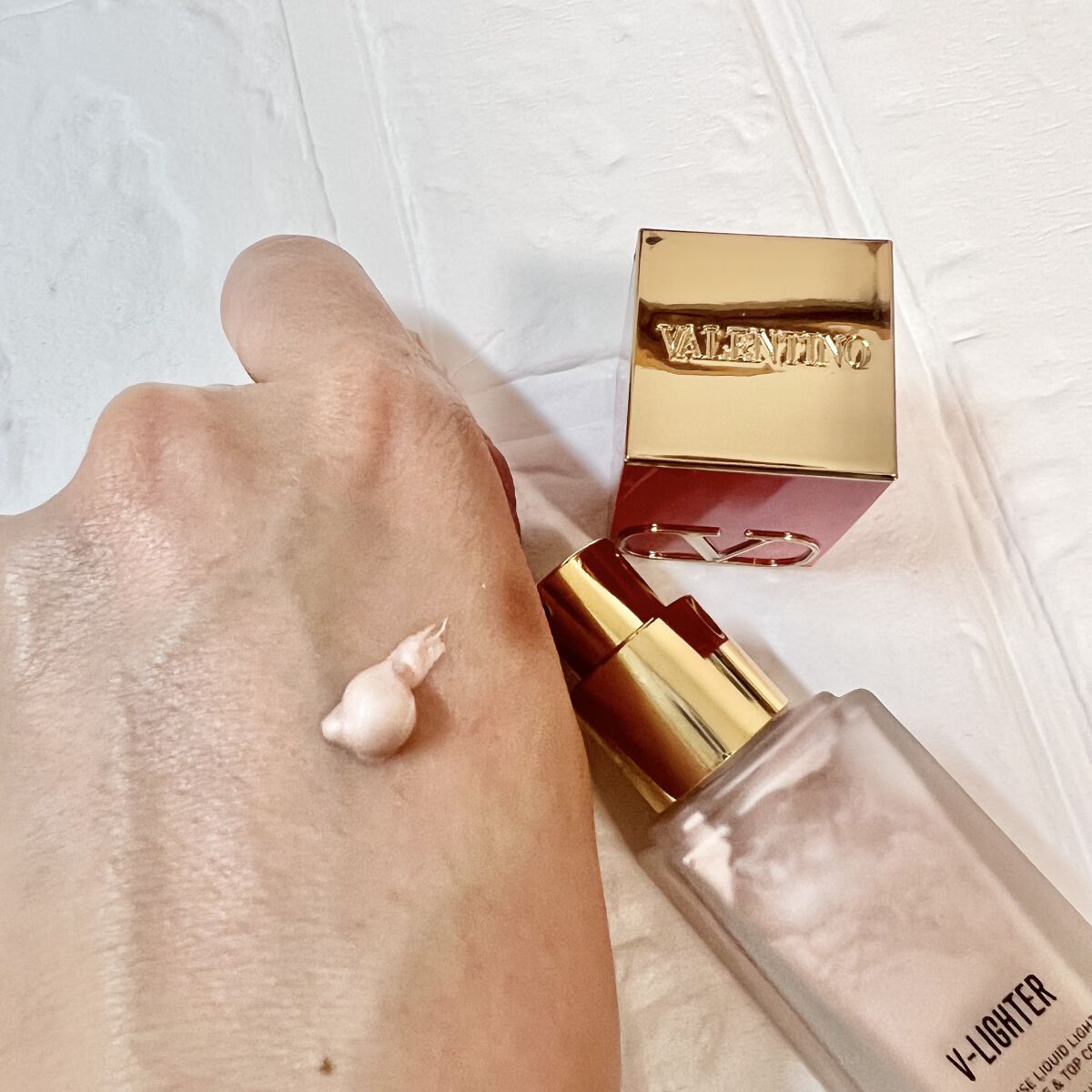 Vライター/ヴァレンティノ ビューティ/化粧下地を使ったクチコミ（3枚目）