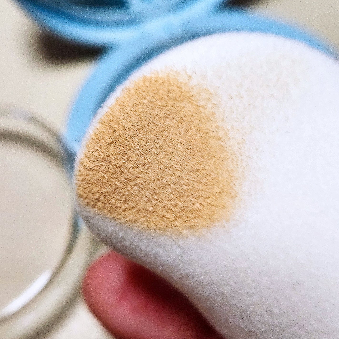 スムースフィットファンデーション/mileda/パウダーファンデーションを使ったクチコミ(4枚目)