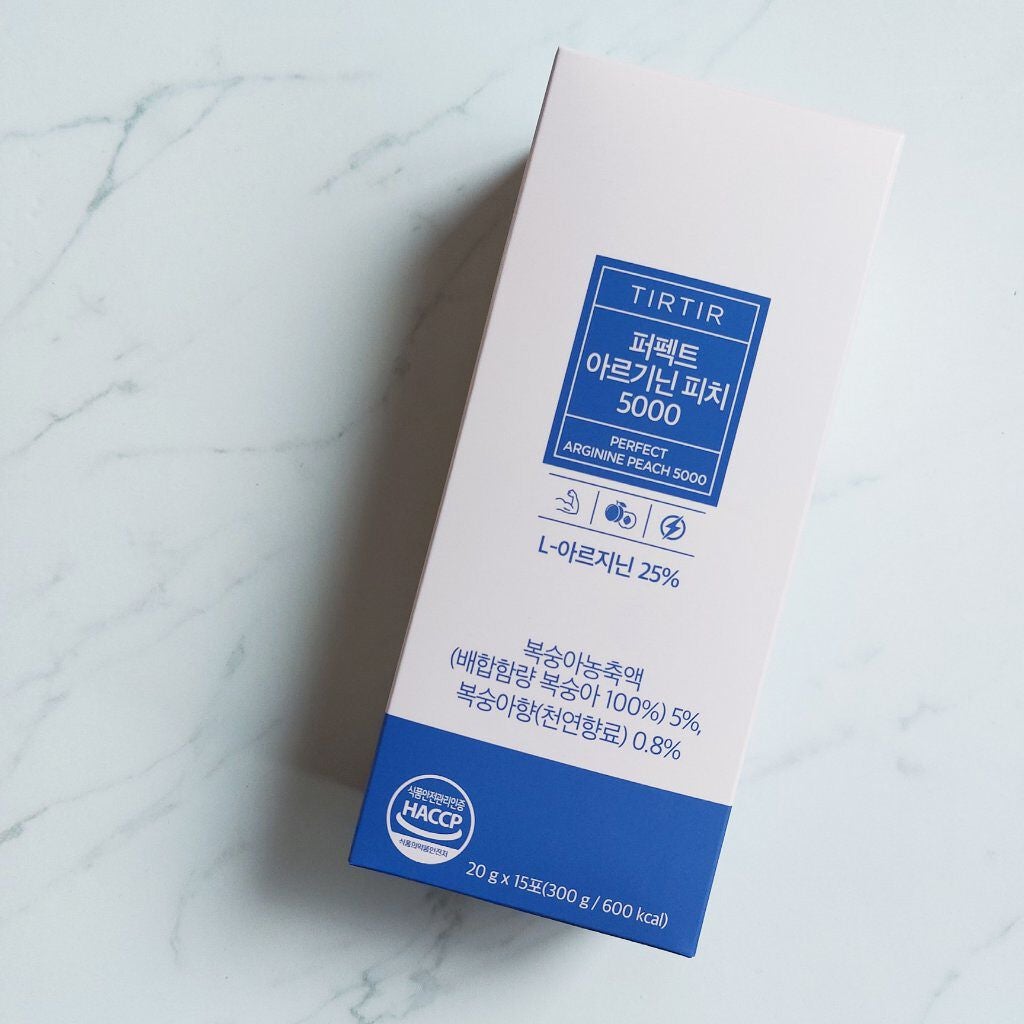 アルギニンピーチ/TIRTIR(ティルティル)/栄養ドリンクを使ったクチコミ(1枚目)