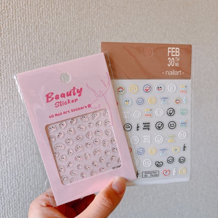 ネイルシール/SHEIN/ネイルシールを使ったクチコミ(2枚目)