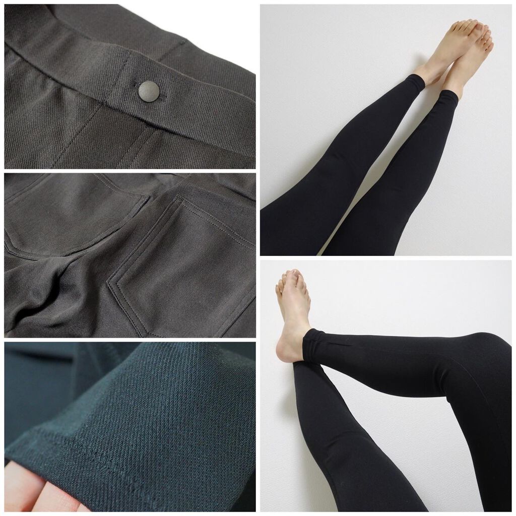 スリムウォーク 24h マルチスキニー デニム風/SLIMWALK/着圧ソックス・レギンスを使ったクチコミ（3枚目）