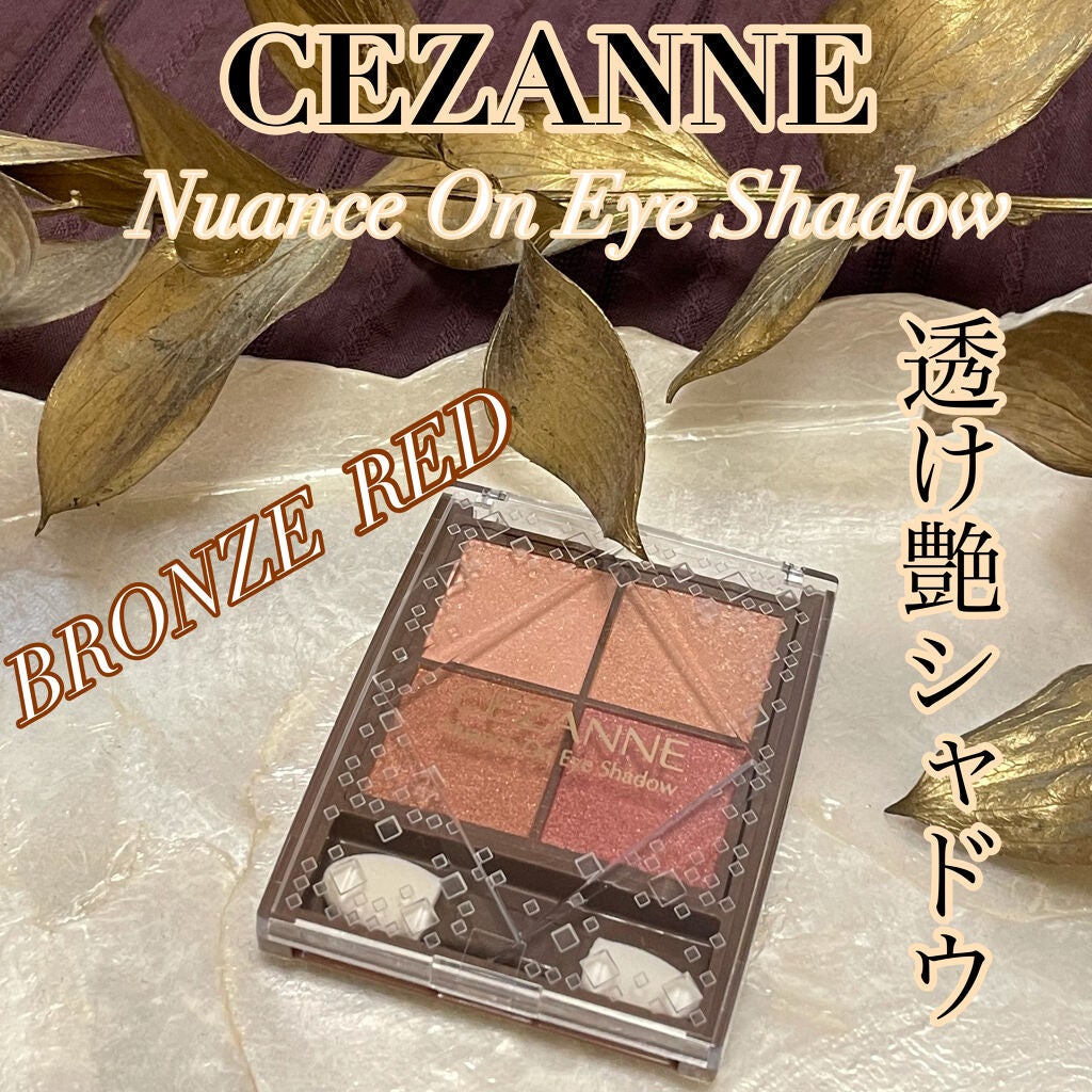 ニュアンスオンアイシャドウ/CEZANNE/アイシャドウパレットを使ったクチコミ(1枚目)