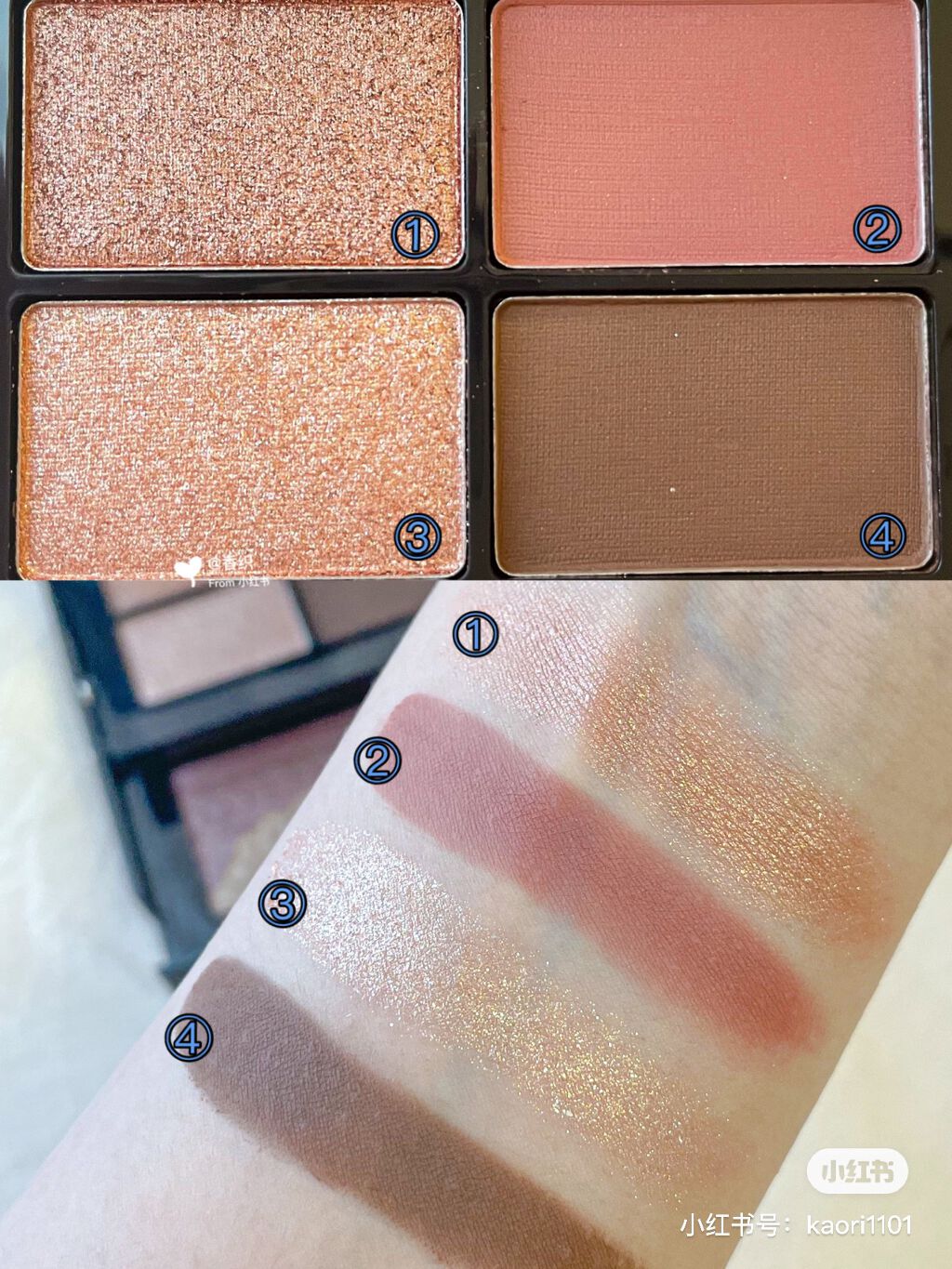 浮生若梦 (鶴)/FLORTTE/アイシャドウパレットを使ったクチコミ(7枚目)