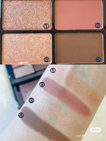 浮生若梦 (鶴)/FLORTTE/アイシャドウパレットを使ったクチコミ(7枚目)