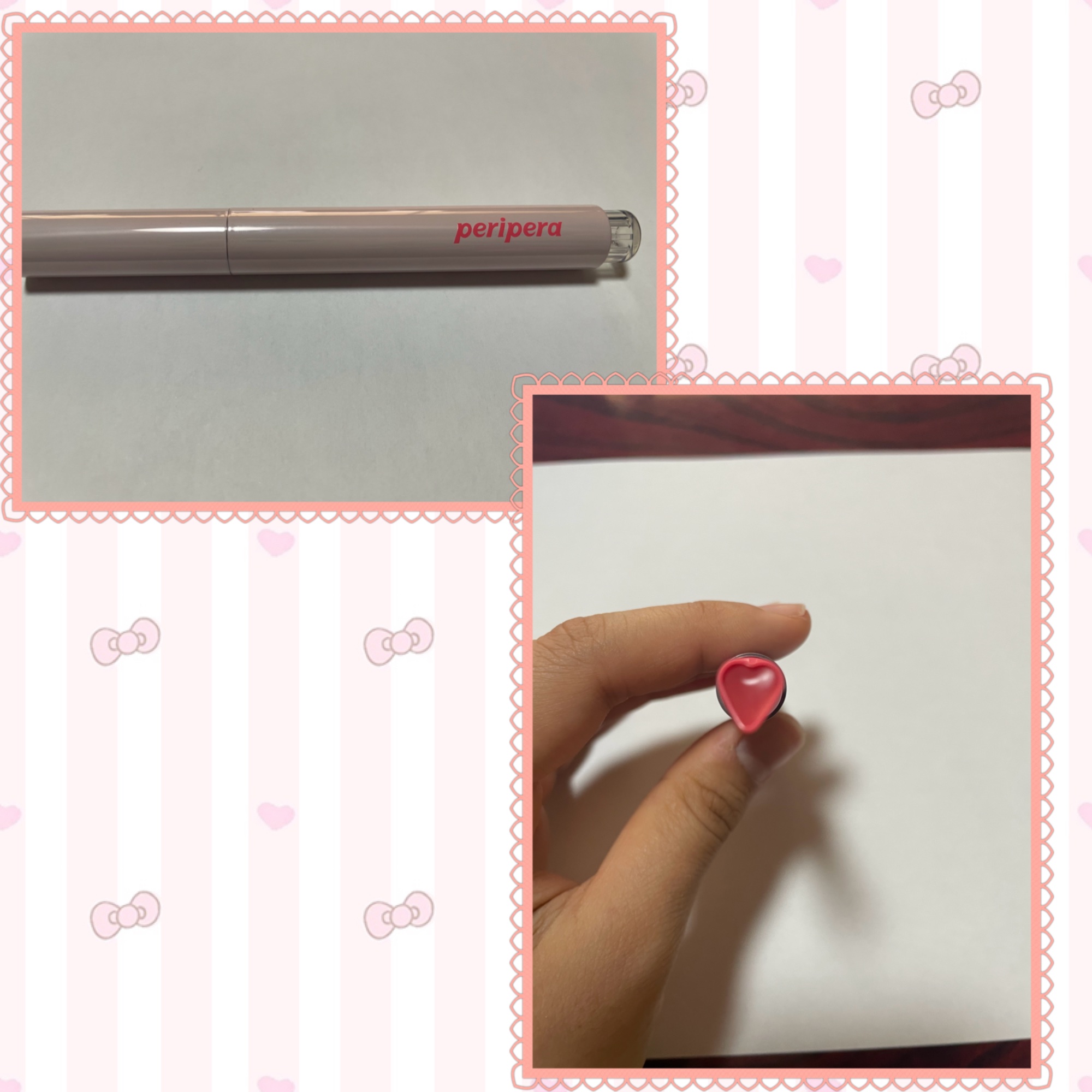 ハート ジャム グロウ リップ/PERIPERA/口紅を使ったクチコミ（2枚目）