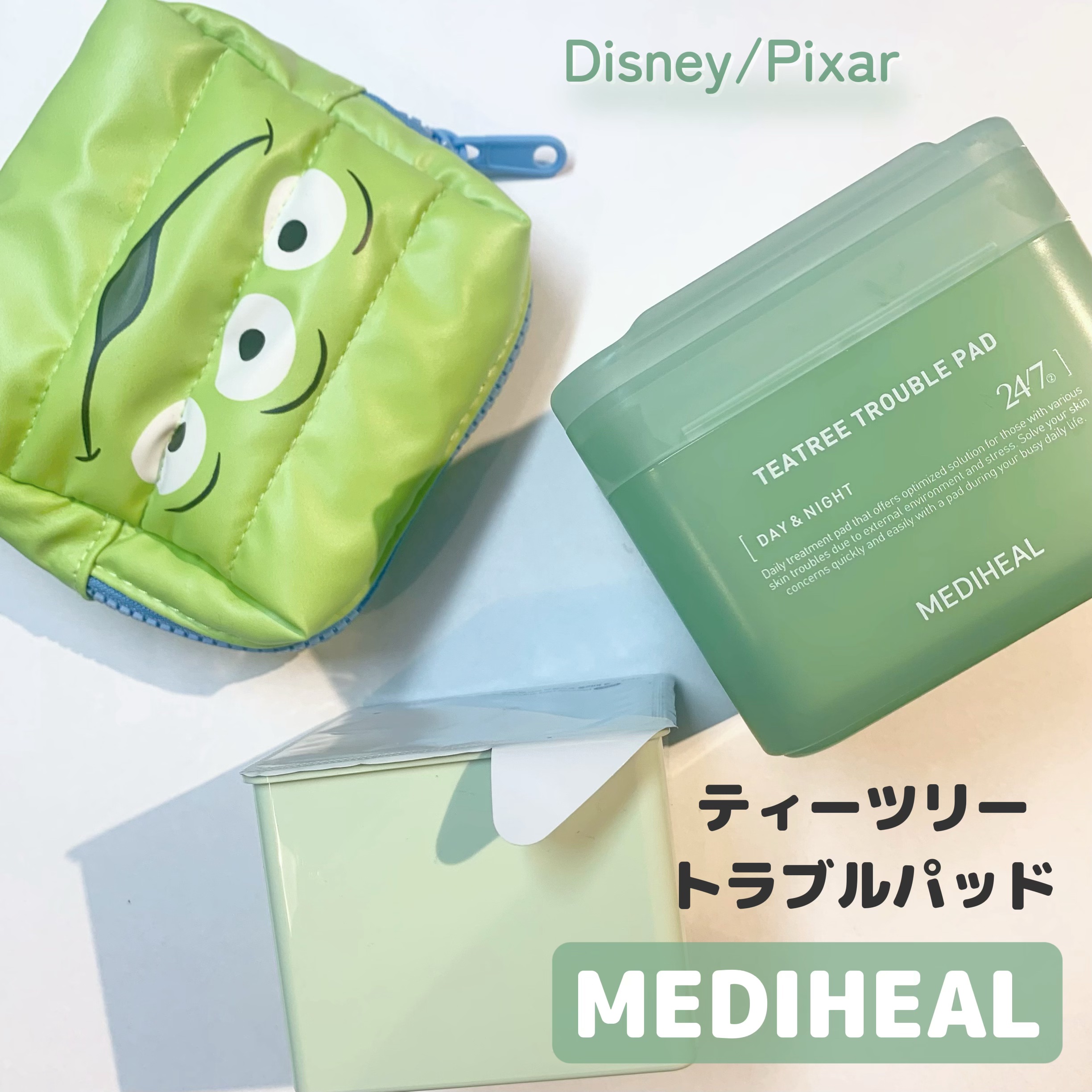 ティーツリー トラブルパッド/MEDIHEAL/トナーパッドを使ったクチコミ（1枚目）