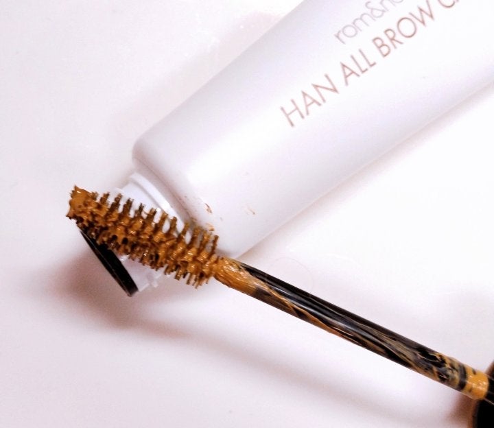 ハンオールブロウカラ/rom&nd/眉マスカラを使ったクチコミ(2枚目)