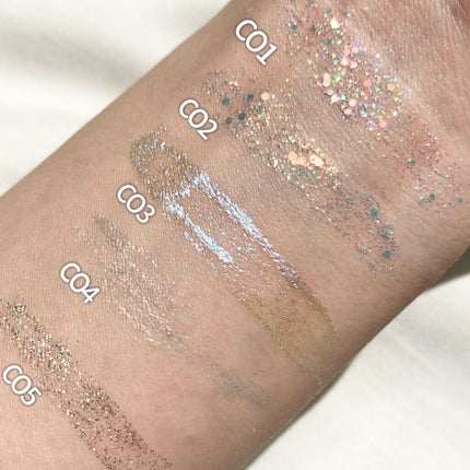 スパークリングギャラクシーリキッドアイシャドウ/COLORKEY/リキッドアイシャドウを使ったクチコミ(4枚目)