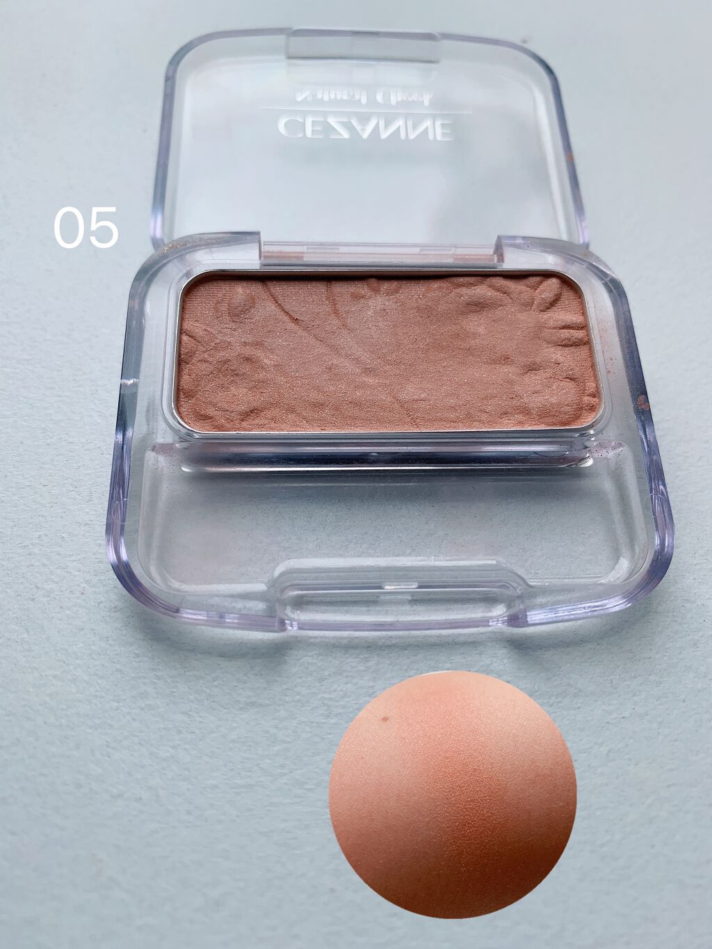 ナチュラル チークN/CEZANNE/パウダーチークを使ったクチコミ（3枚目）