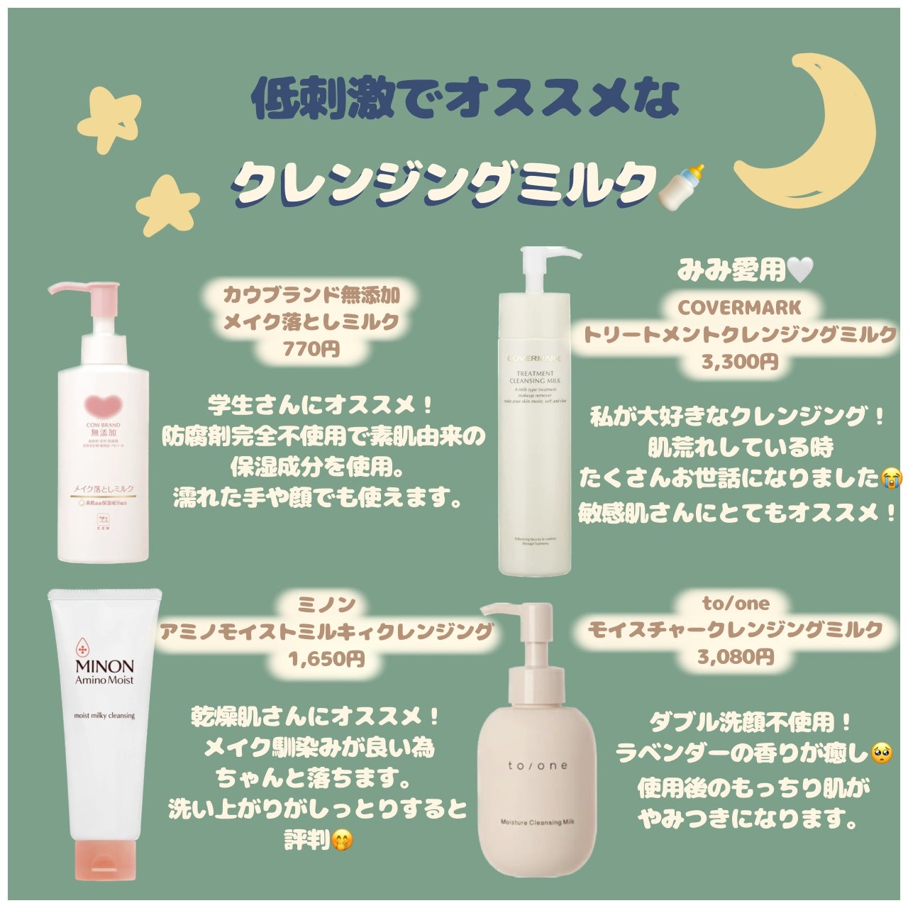 トリートメント クレンジング ミルク/COVERMARK/ミルククレンジングを使ったクチコミ(3枚目)