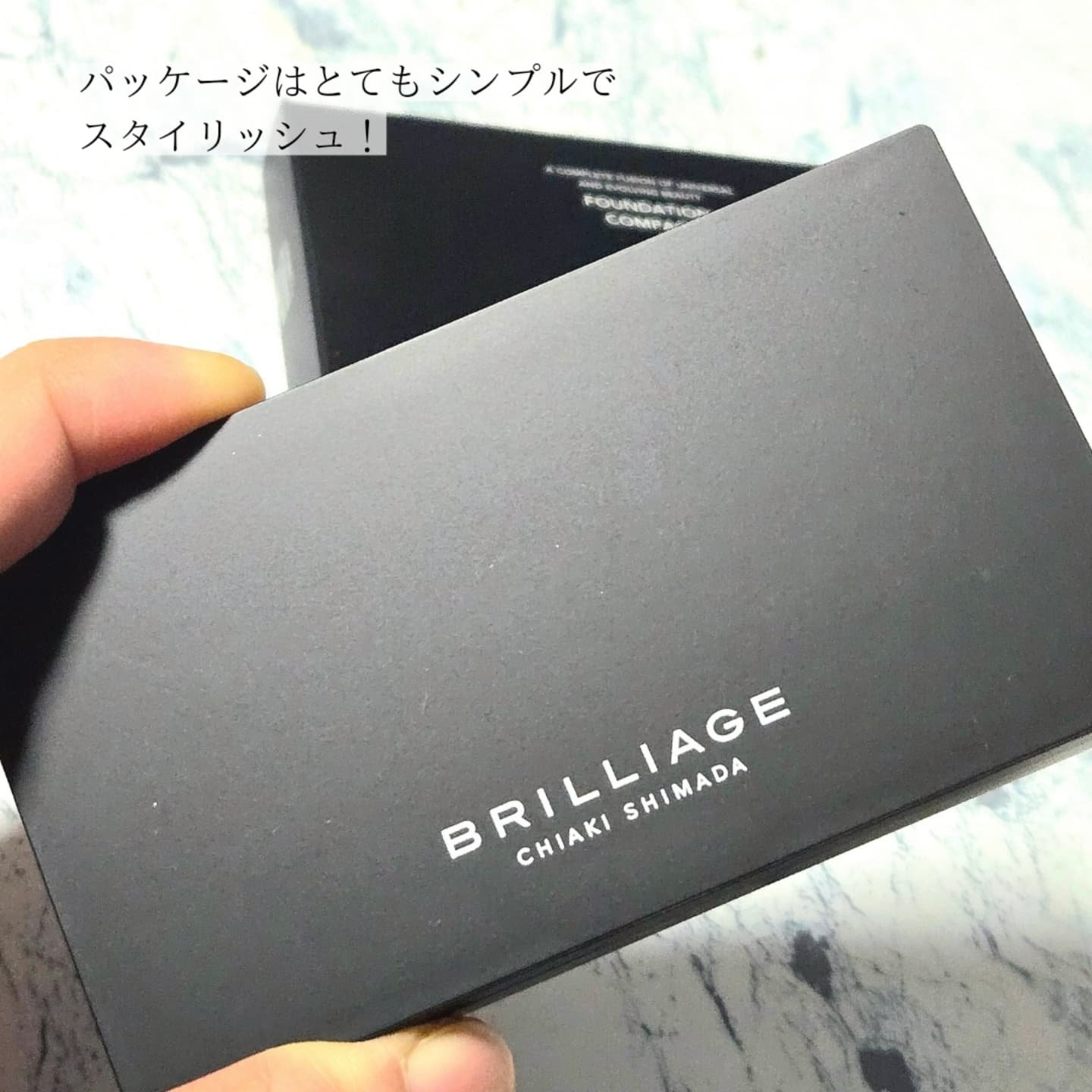 パウダリーファンデーション レジェンダリー グロウ/ブリリアージュ/パウダーファンデーションを使ったクチコミ（2枚目）