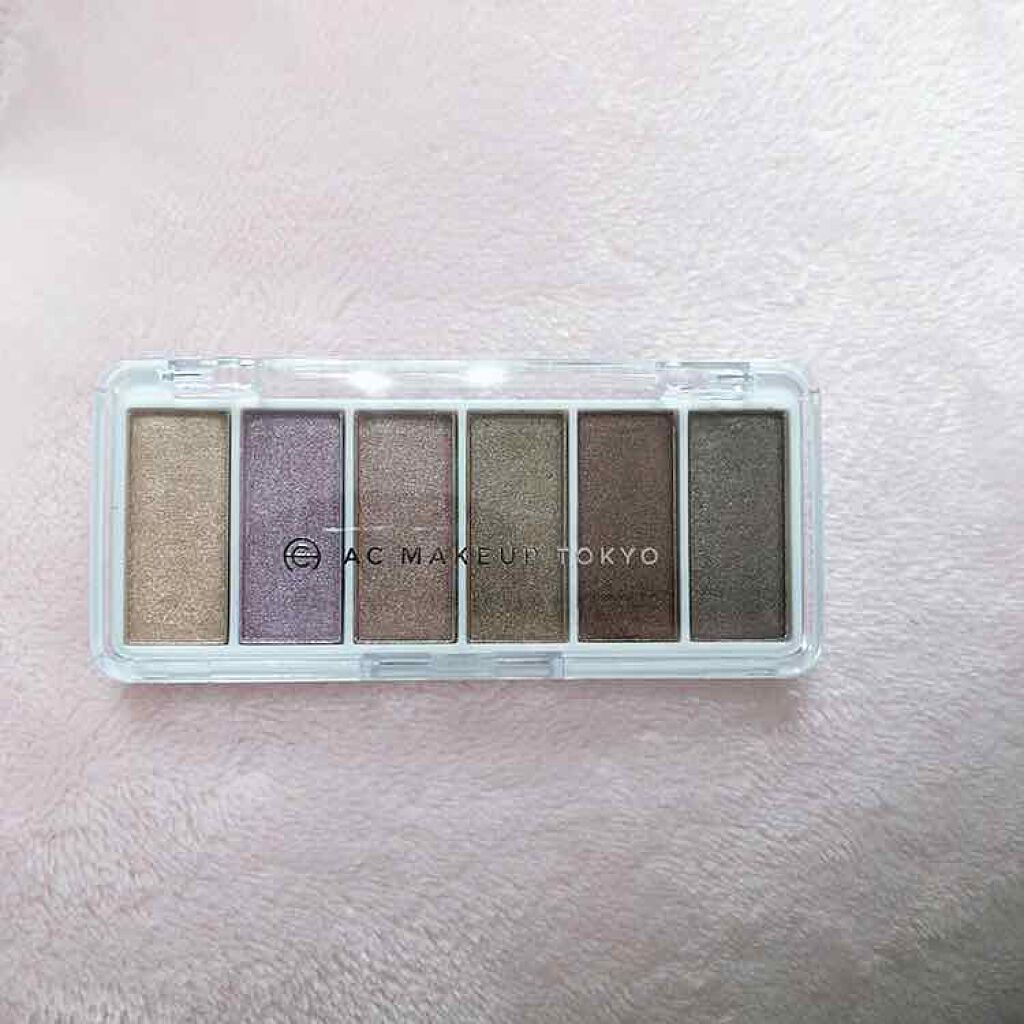 AC カラーアイパレット/AC MAKEUP/アイシャドウパレットを使ったクチコミ(1枚目)