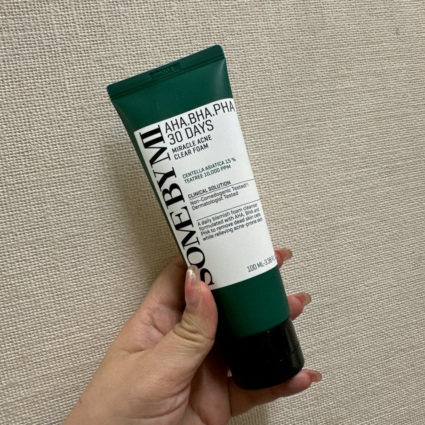 AHA·BHA·PHA 30デイズミラクルアクネクリアフォーム/SOME BY MI/洗顔フォームを使ったクチコミ(1枚目)