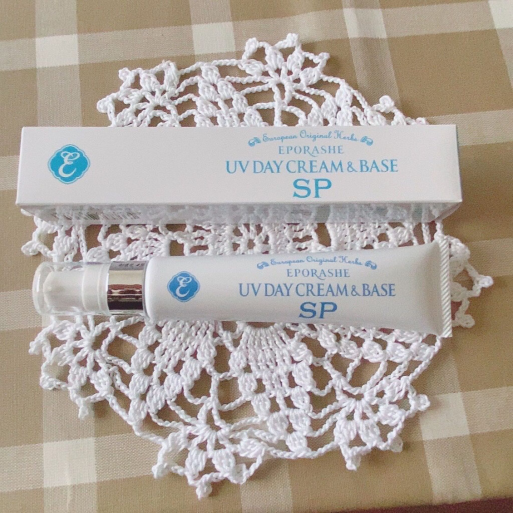 UVデイクリーム＆ベースSP/EPORASHE/日焼け止めクリームを使ったクチコミ（1枚目）