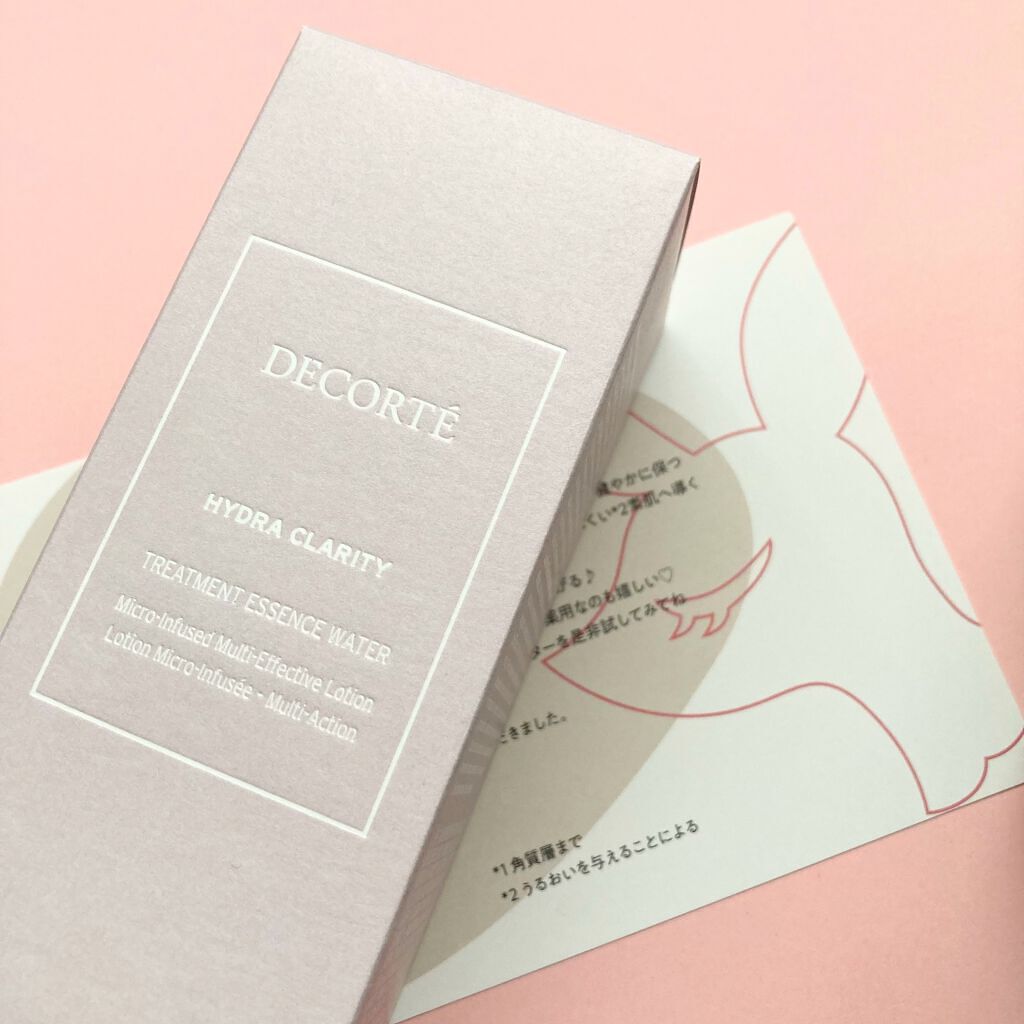 イドラクラリティ 薬用 トリートメント エッセンス ウォーター/DECORTÉ/化粧水を使ったクチコミ(9枚目)