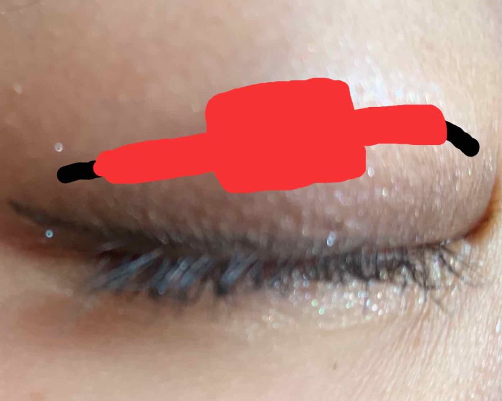 のびーるアイテープ(絆創膏タイプ、レギュラー)/DAISO/二重まぶた用アイテムを使ったクチコミ(2枚目)