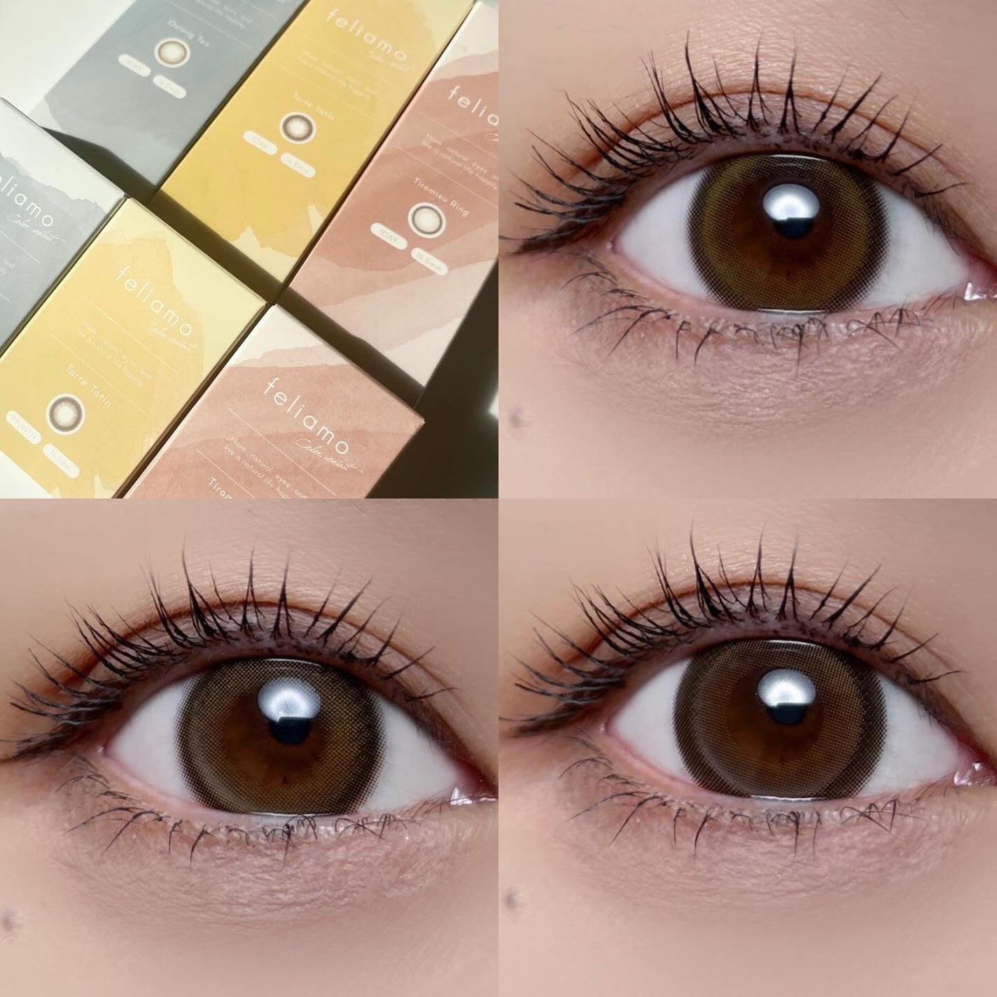 feliamo 1month/feliamo/1ヶ月(1MONTH)カラコンを使ったクチコミ(1枚目)