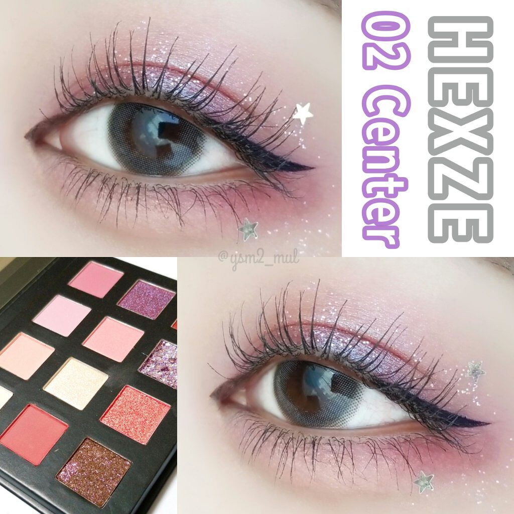HEXZEスターライトファントム12アイシャドウ01/HEXZE(ヘックスゼ)/アイシャドウパレットを使ったクチコミ(1枚目)