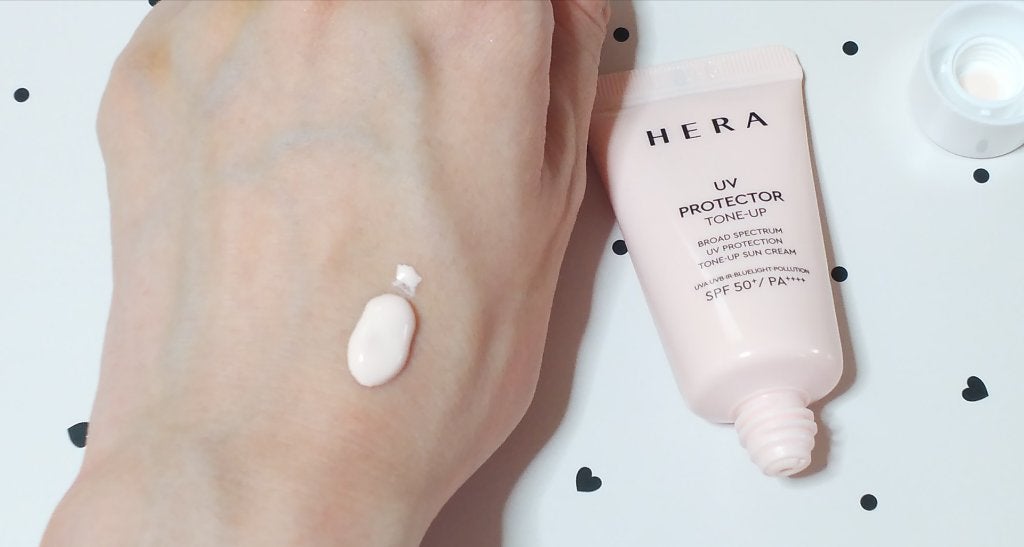 UVプロテクター トーンアップ/HERA/日焼け止めクリームを使ったクチコミ(2枚目)