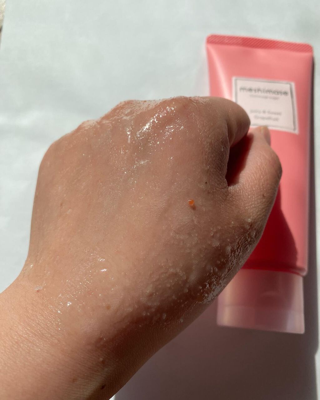 ゴマージュシュガー/meshimase/ボディスクラブを使ったクチコミ(3枚目)