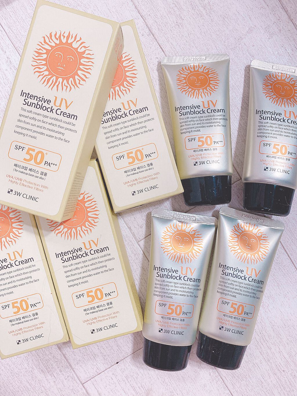 インテンシブUVサンブロッククリーム/3W CLINIC(韓国)/化粧下地を使ったクチコミ(2枚目)