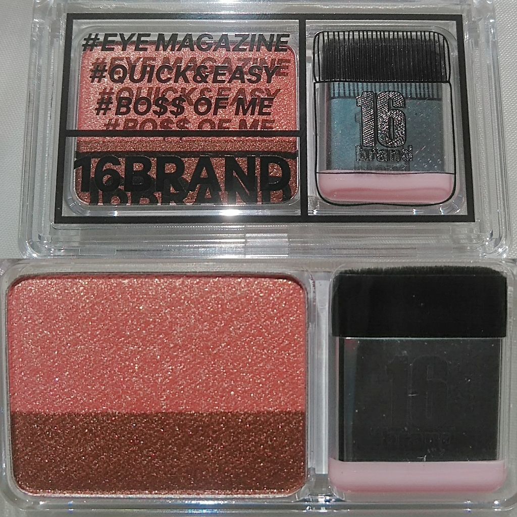 16 EYE MAGAZINE/16BRAND/アイシャドウパレットを使ったクチコミ（1枚目）