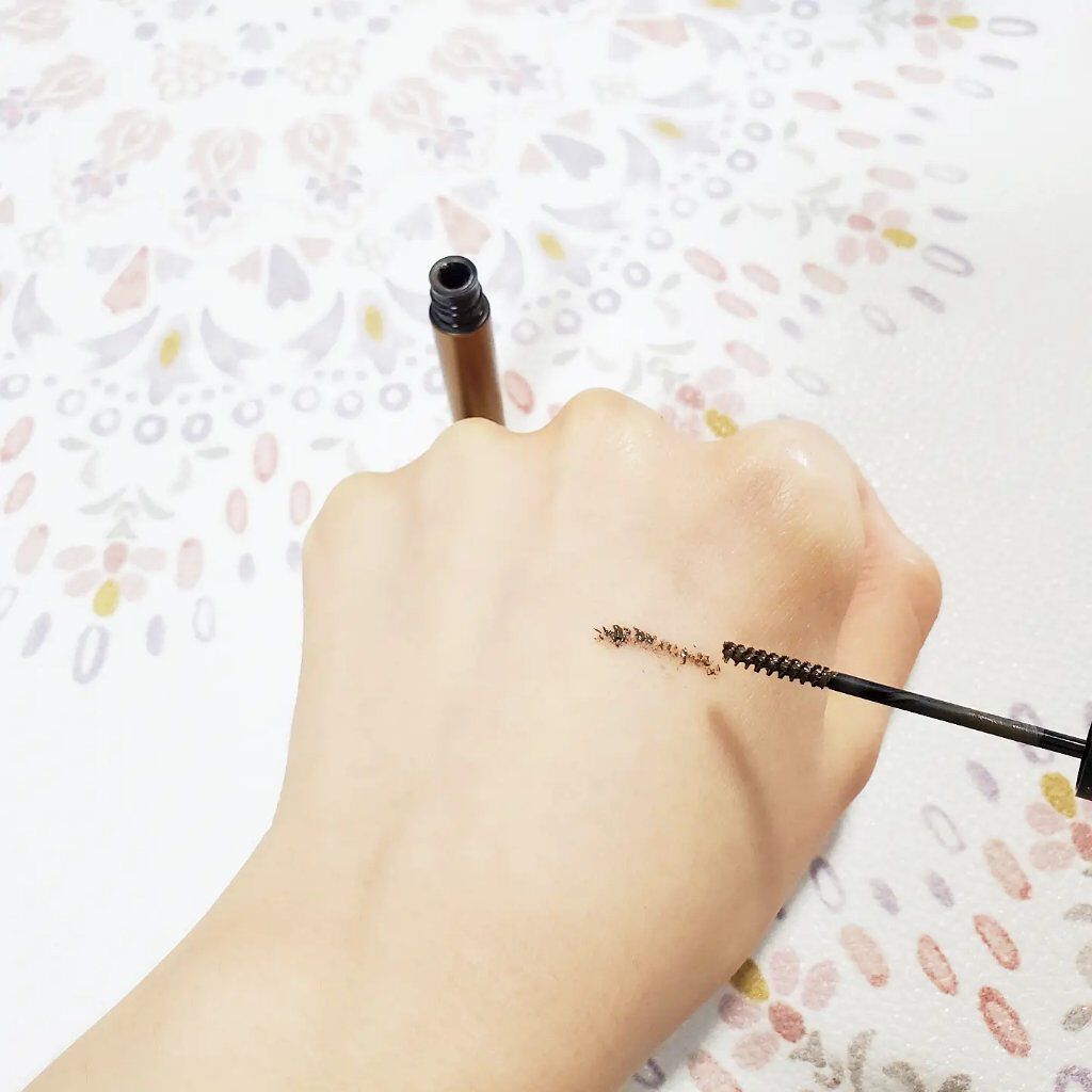 ブロウインク カラーティントデュオ 04 ダークブラウン/MAYBELLINE NEW YORK/眉ティントを使ったクチコミ（3枚目）