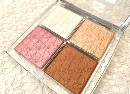 ディオール バックステージ フェイス グロウ パレット/Dior/ハイライトを使ったクチコミ(2枚目)