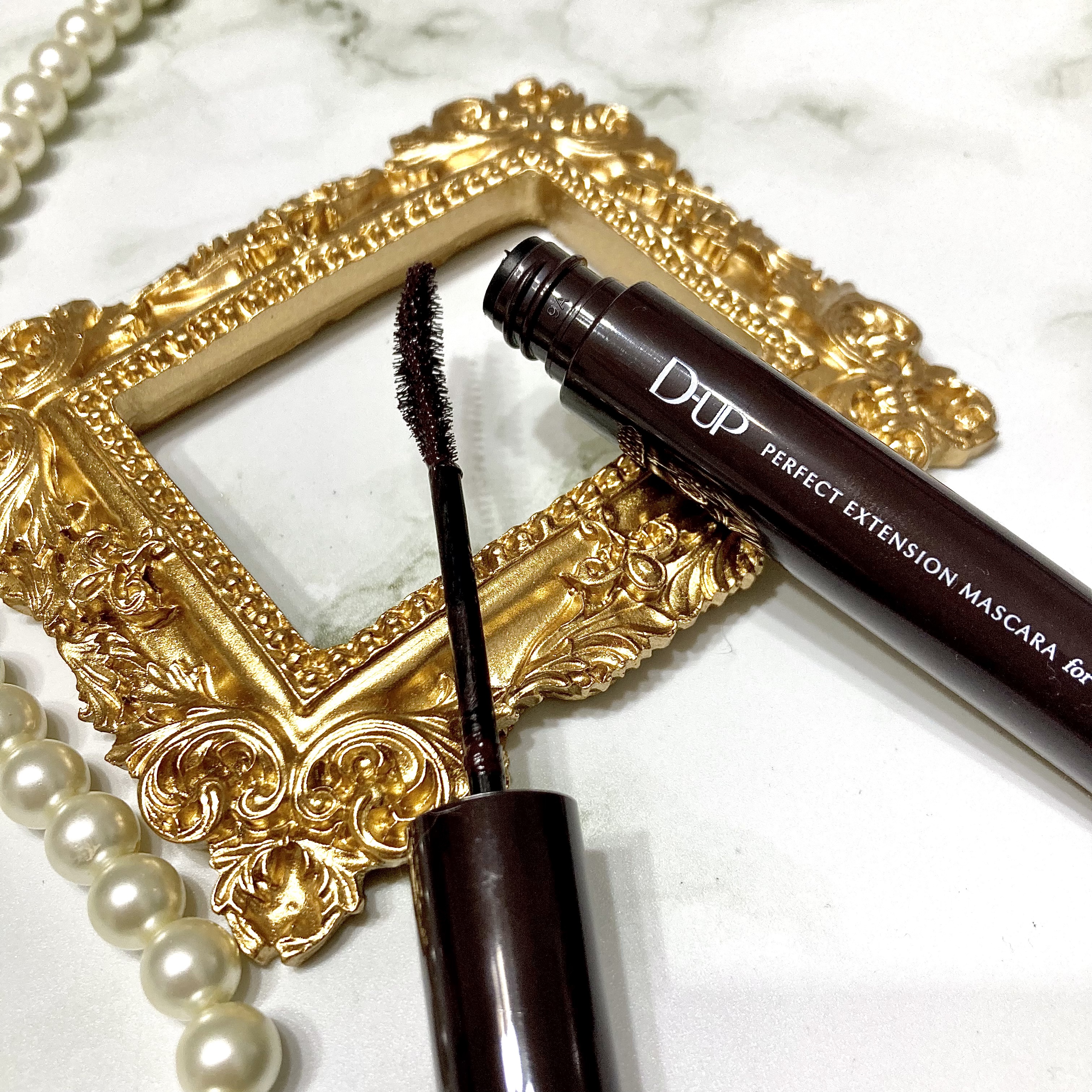 パーフェクトエクステンション マスカラ for カール/D-UP/マスカラを使ったクチコミ（2枚目）