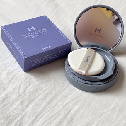 セカンドスキンメッシュマットクッション/hince/クッションファンデーションを使ったクチコミ(5枚目)