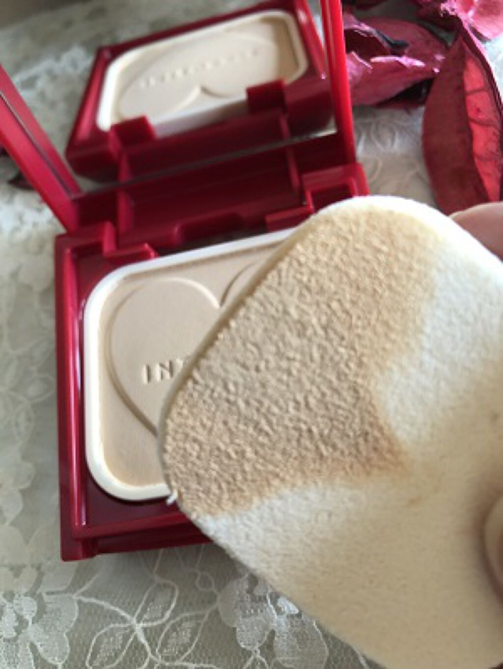 プロフィニッシュファンデーション/インテグレート/パウダーファンデーションを使ったクチコミ（3枚目）