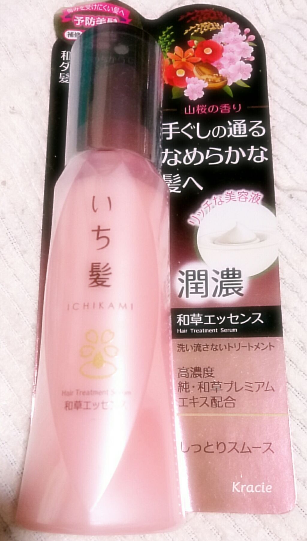 すとんとしっかりストレート和草ミスト/いち髪/ヘアミストを使ったクチコミ(1枚目)