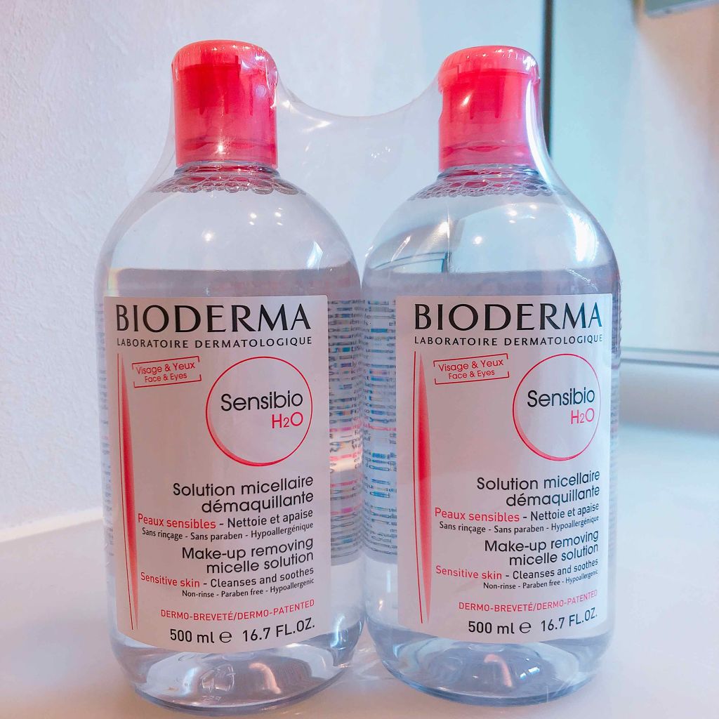 サンシビオ エイチツーオー D/ビオデルマ/クレンジングウォーターを使ったクチコミ(1枚目)