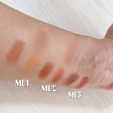 シルキースフレアイズ(マットタイプ)/キャンメイク/アイシャドウパレットを使ったクチコミ(2枚目)