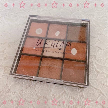 UR GLAM BLOOMING EYE COLOR PALETTE/U R GLAM/アイシャドウパレットを使ったクチコミ(2枚目)