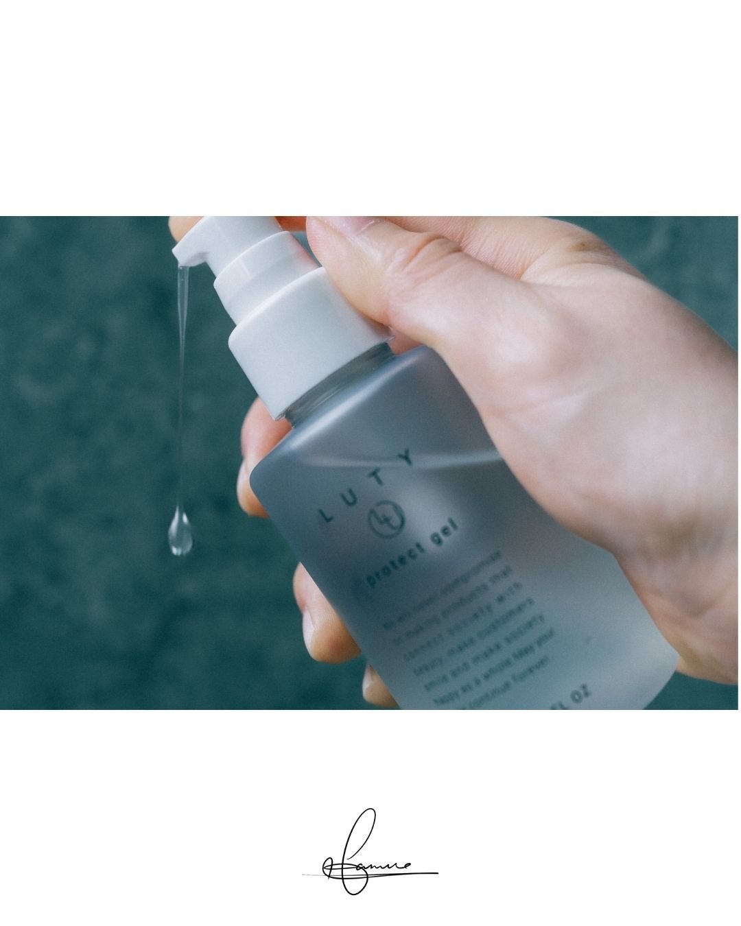 ルーティー プロテクトジェル/LUTY/アウトバストリートメントを使ったクチコミ（1枚目）